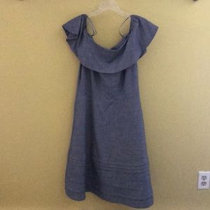 Chambray Banana Republic dress size 12.